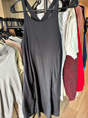 All in Motion Black Maxi Athletic Dress